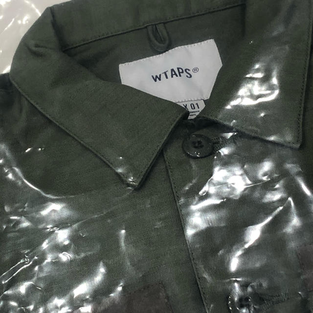 W)taps(ダブルタップス)のS WTAPS 20AW BUDS LS COTTON SATIN OD 新品 メンズのジャケット/アウター(ミリタリージャケット)の商品写真