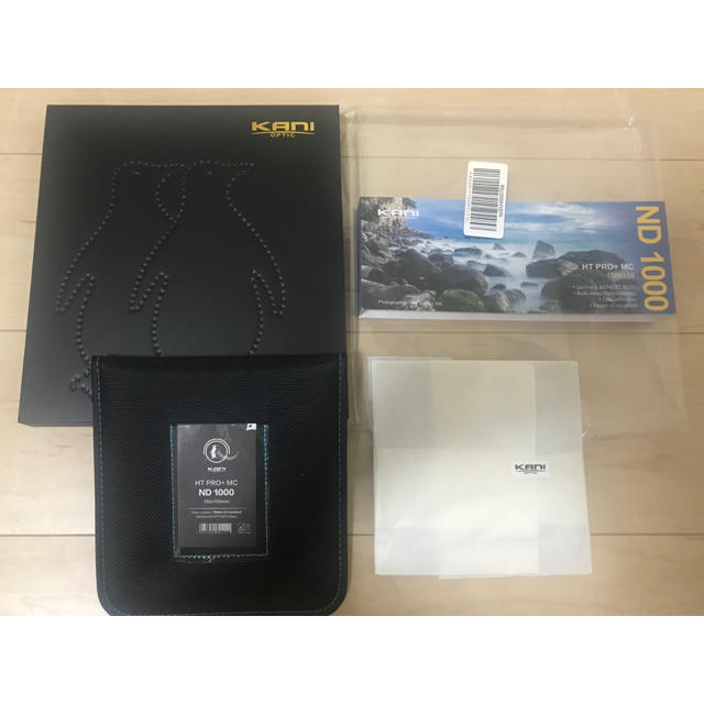 【未使用品】Kani フィルター ND 1000 150×150  スマホ/家電/カメラのカメラ(フィルター)の商品写真