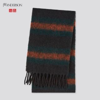 ユニクロ(UNIQLO)のユニクロ jwanderson ウールブレンドブラッシュドマフラー 新品未使用(マフラー/ショール)