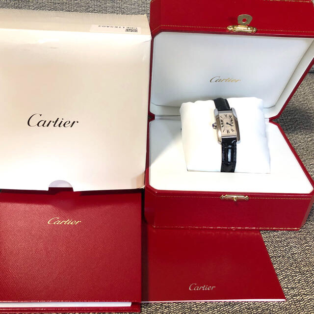 Cartier(カルティエ)のCartier▪️カルティエ   タンク アメリカン SM▪️保証書付 レディースのファッション小物(腕時計)の商品写真