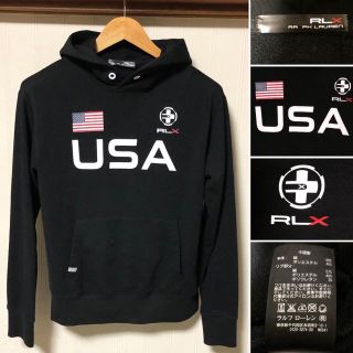 ポロラルフローレン(POLO RALPH LAUREN)の希少❗️RLX by RALPH LAUREN USA 星条旗 パーカー(パーカー)