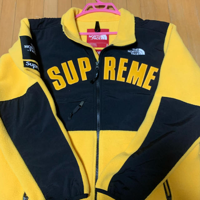 supreme tnf arc denali M logo fleece jkt