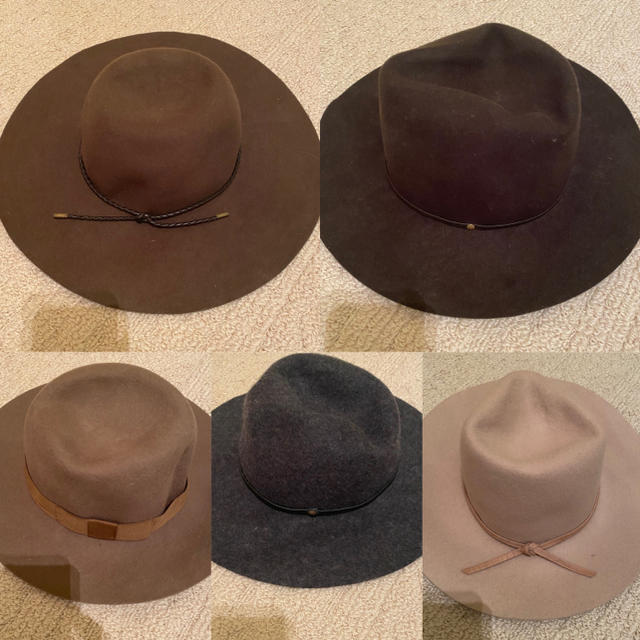 URBAN RESEARCH(アーバンリサーチ)のハット ツバ広　帽子　5点セット レディースの帽子(ハット)の商品写真