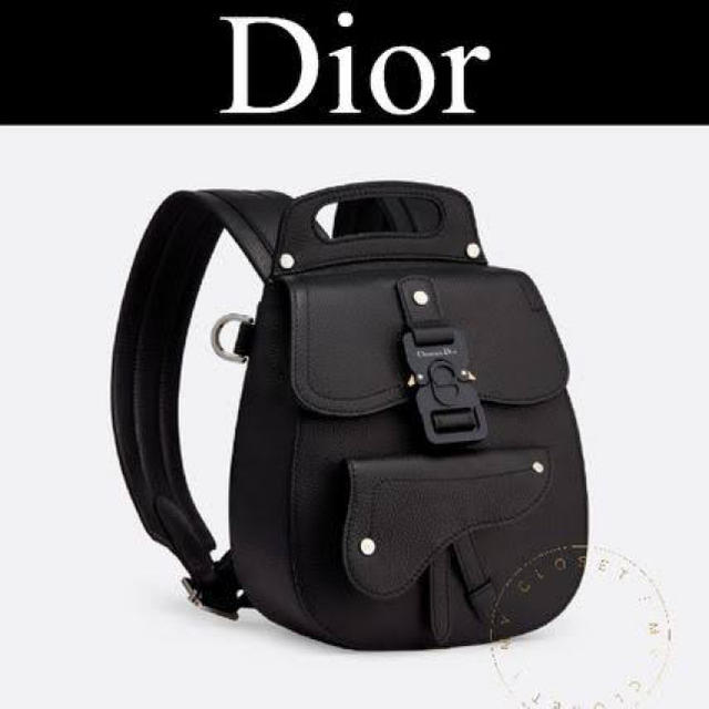 DIOR HOMME(ディオールオム)のDior homme バックパック ブラック メンズのバッグ(バッグパック/リュック)の商品写真