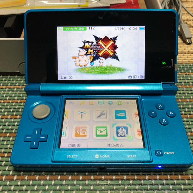 ニンテンドー3DS ライトブルー ✨充電器付✨