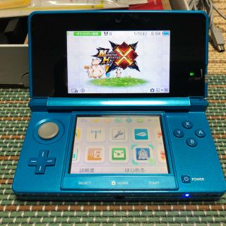 ニンテンドー3DS(ニンテンドー3DS)のNintendo 3DS  本体ライトブルー(携帯用ゲーム機本体)