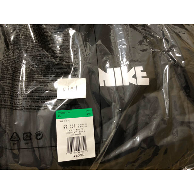 NIKE(ナイキ)のNike x sacai Men’s Parka BLACK  XL メンズのジャケット/アウター(ダウンジャケット)の商品写真