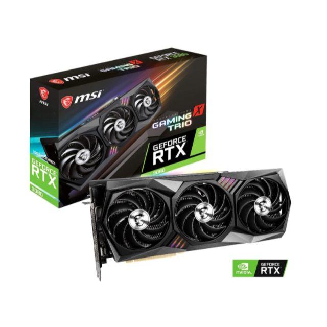 PC/タブレットMSI GeForce RTX 3080 GAMING X TRIO 10G