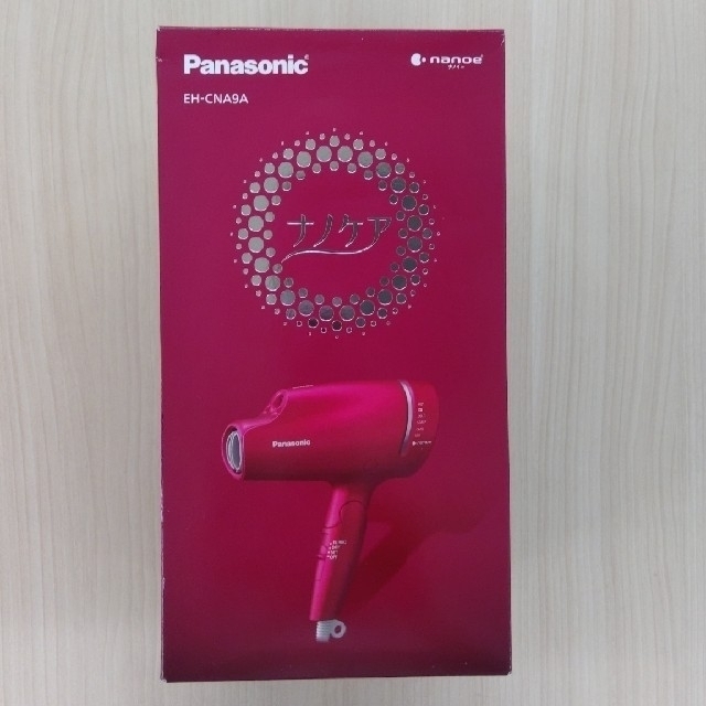 Panasonic(パナソニック)のパナソニック ヘアドライヤー ナノケア EH-CNA9A ルージュピンク スマホ/家電/カメラの美容/健康(ドライヤー)の商品写真