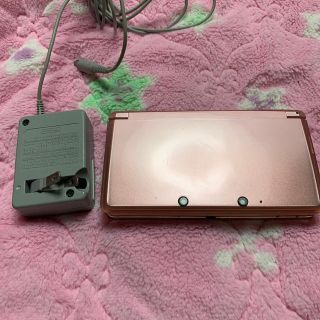 ニンテンドー3DS(ニンテンドー3DS)の3DS ミスティピンク(携帯用ゲーム機本体)