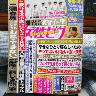 女性セブン 2020年 11/12号 雑誌(アート/エンタメ)