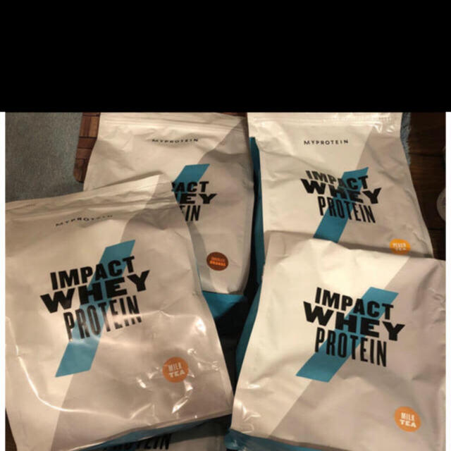 MYPROTEIN(マイプロテイン)のコムダ様専用　MY PROTEIN インパクトホエイプロテインの4点セット 食品/飲料/酒の健康食品(プロテイン)の商品写真