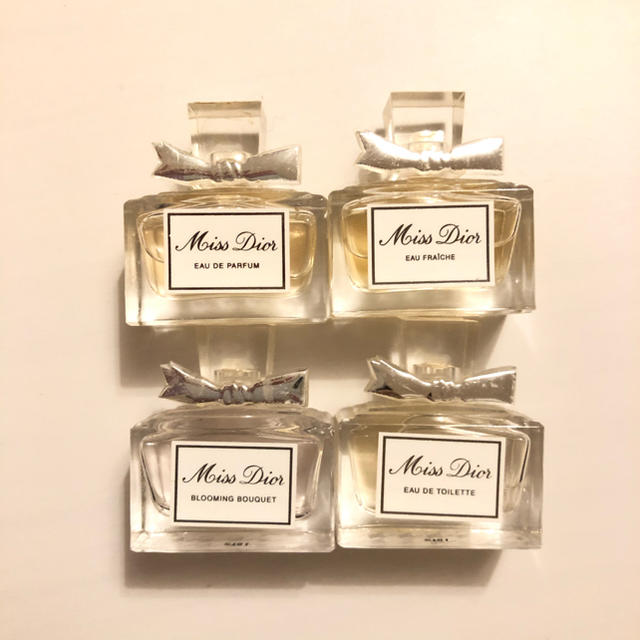 Dior(ディオール)のDior  ミニ香水　セット　5ml×4 コスメ/美容の香水(香水(女性用))の商品写真