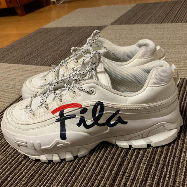 【美品】FILA 韓国限定　ロゴダッドスニーカーyohjiyamamoto