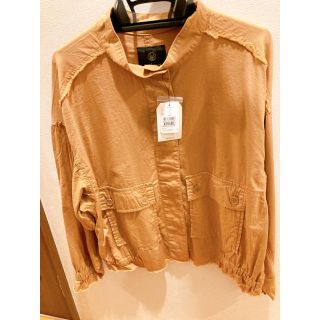 ダブルクローゼット(w closet)の【新品】w closet ハイネックショートジャケット(テーラードジャケット)