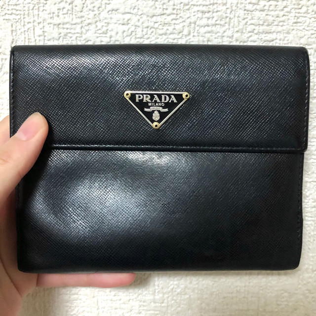 PRADA(プラダ)のPRADA 折りたたみ財布 メンズのファッション小物(折り財布)の商品写真