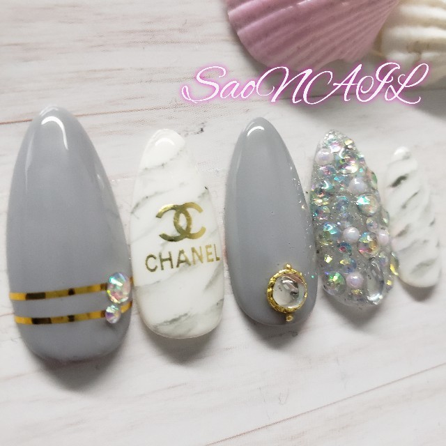 ネイルチップ ギャル 白 グレー かわいい かっこいいの通販 By Sao Nail ラクマ ネイルチップ ギャル 白 グレー かわいい かっこいいの通販 By Sao Nail ラクマ