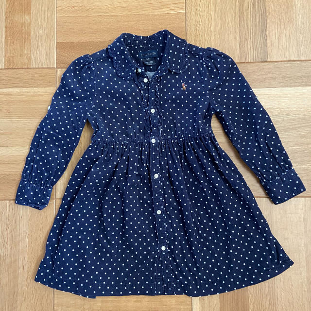 Ralph Lauren(ラルフローレン)のラルフローレン　ワンピース　5T  115㎝ キッズ/ベビー/マタニティのキッズ服女の子用(90cm~)(ワンピース)の商品写真