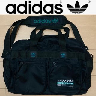 アディダス(adidas)のアディダス　スポーツバッグ　adidas 通学　ヴィンテージ 90s 美品 貴重(ショルダーバッグ)