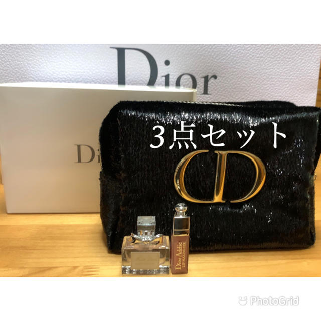 Dior ディオール　アディクトクリスマスオファー　2020 ポーチ　3点セット