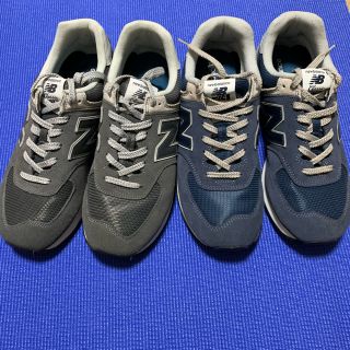 ニューバランス(New Balance)のニューバランス　ML574  グレー、ネイビー　28cm 2足組み(スニーカー)