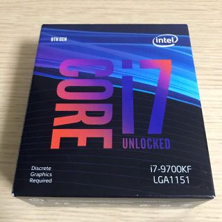 lntel Core i7 9700KF(PCパーツ)