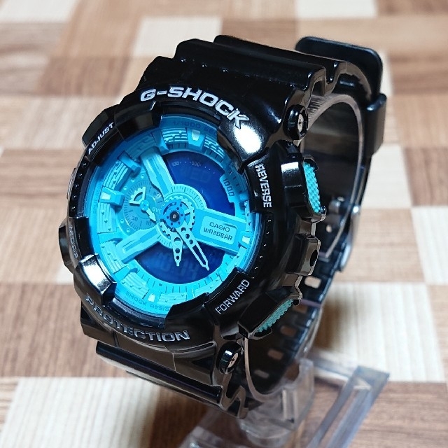 G-SHOCK(ジーショック)の美品【CASIO/G-SHOCK】デジアナ メンズ腕時計 GA-110B メンズの時計(腕時計(デジタル))の商品写真