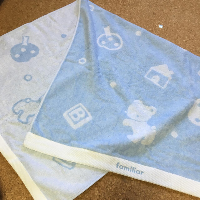 familiar - ファミリア バスタオル ☆新品未使用☆の通販 by いえもぐ ...