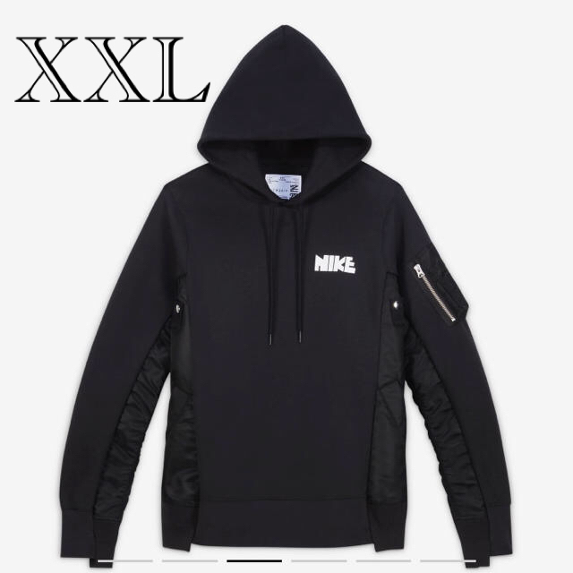 sacai(サカイ)のXXL サイズ sacai Nike Hoodie フーディー パーカー  メンズのトップス(パーカー)の商品写真