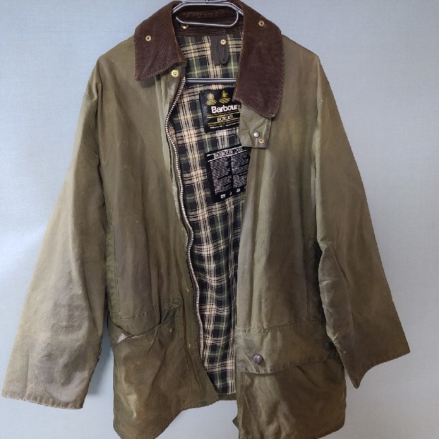 Barbour バブアー Border ボーダー オイルジャケット　L