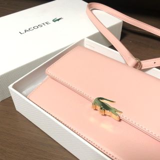 ラコステ(LACOSTE)の6月5日まで出品　最終価格！！ラコステ　Charm チェーンウォレットポーチ(ポーチ)