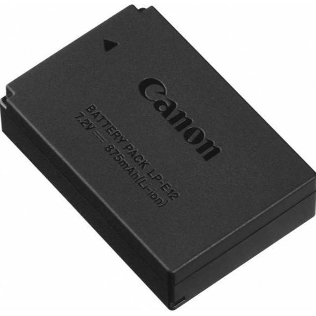 日本語 Canon キヤノン 純正 新品 LP-E12 バッテリー キャップ付