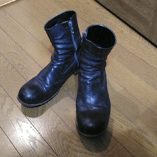 【訳あり】アタッチメント　サイドジップブーツ　size41