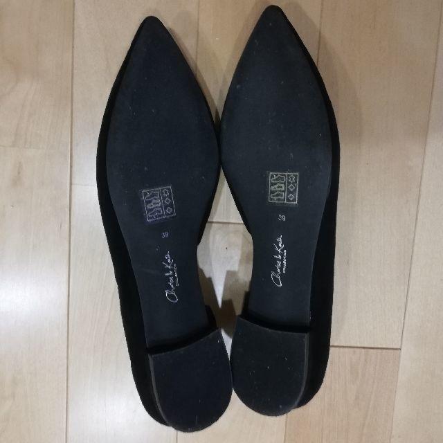 Charles and Keith(チャールズアンドキース)の【お値下げ中！】*美品*charles&keith 黒パンプス レディースの靴/シューズ(ハイヒール/パンプス)の商品写真