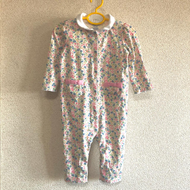 Ralph Lauren(ラルフローレン)の新品　ラルフローレン  9M/9ヶ月　お花柄カバーオール キッズ/ベビー/マタニティのベビー服(~85cm)(カバーオール)の商品写真