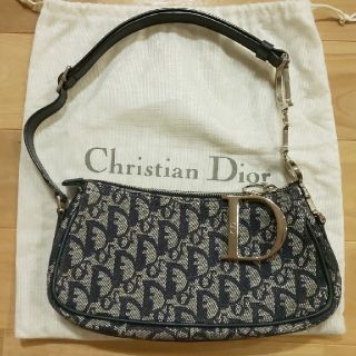 クリスチャンディオール(Christian Dior)のDior トロッター ヴィンテージ ショルダーバッグ (ショルダーバッグ)