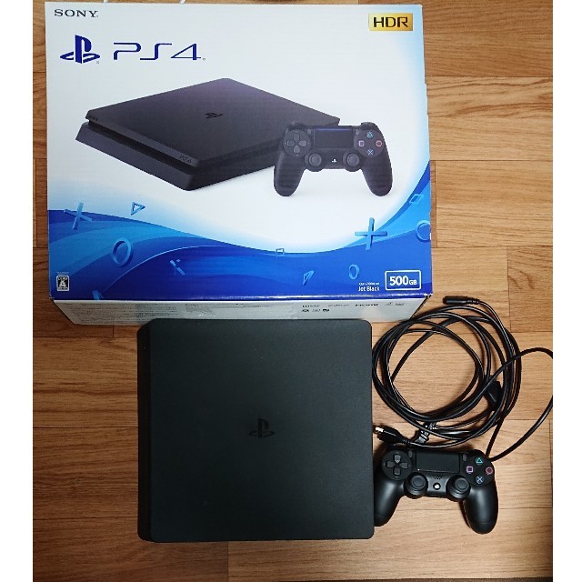 美品  PlayStation4 本体 CUH-2100AB01 アルコール除菌