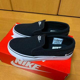 ナイキ(NIKE)の新品☆ ナイキ スリッポン ブラック(スニーカー)