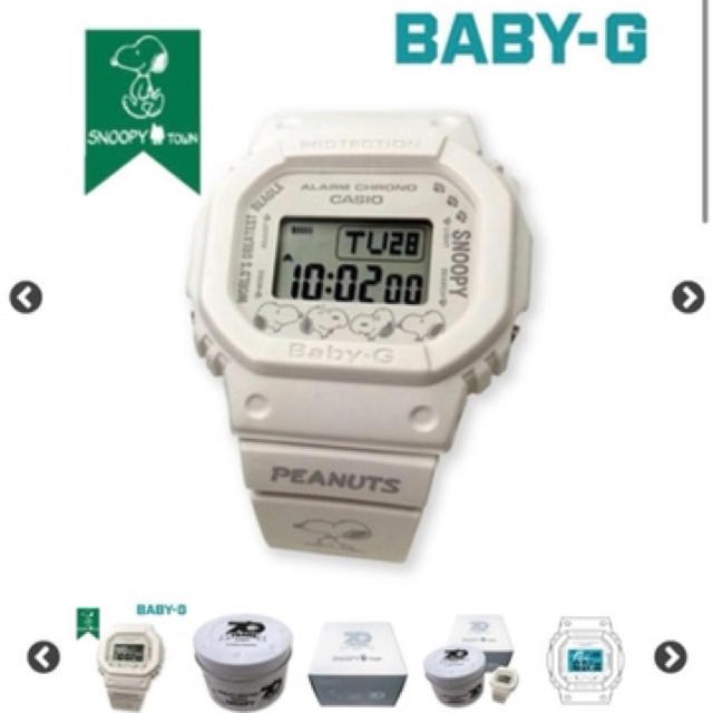 Baby-G(ベビージー)の新品未着用 PEANUTS Baby-G 限定 新品　G-SHOCK レディースのファッション小物(腕時計)の商品写真