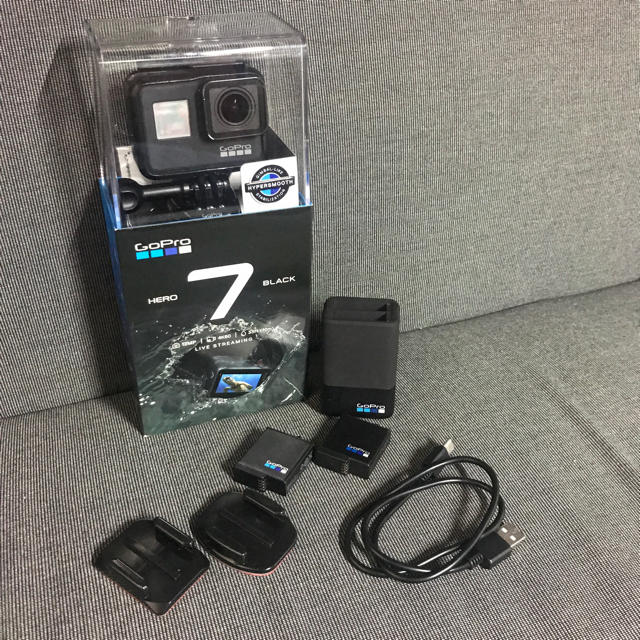 GoPro Hero7 BLACK 純正品のみ！カメラ