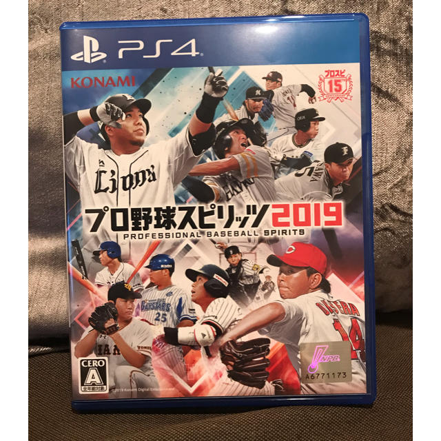 PlayStation4(プレイステーション4)のプロ野球スピリッツ2019 エンタメ/ホビーのゲームソフト/ゲーム機本体(家庭用ゲームソフト)の商品写真