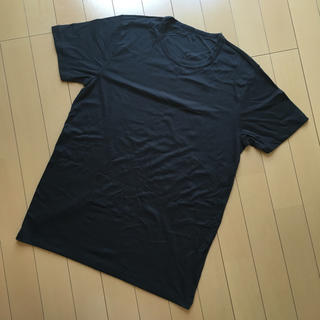 美品☆黒Ｔシャツ☆(Tシャツ/カットソー(半袖/袖なし))