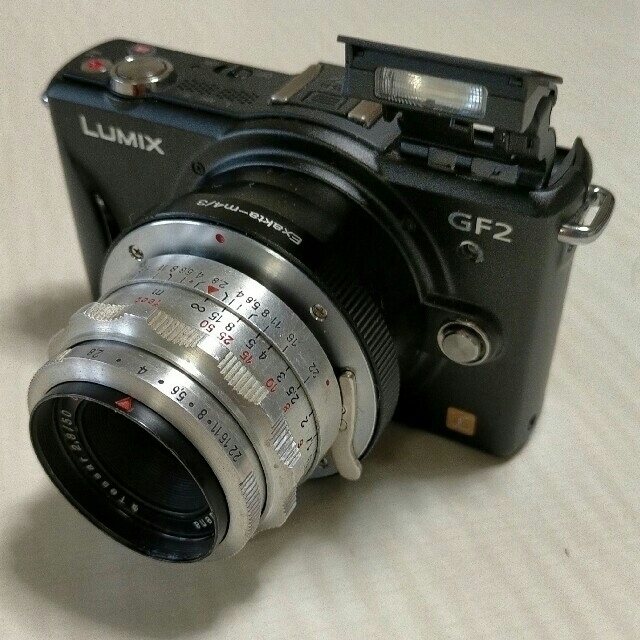 名玉！カールツァイス Carl Zeiss と極美LUMIX GF2 のセット