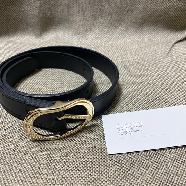 ERNEST W. BAKER 20aw Leather Belts