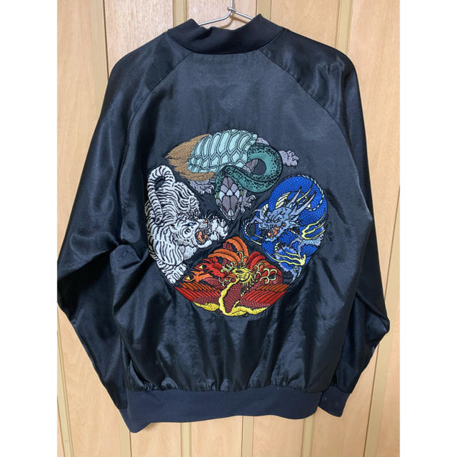 NIKE(ナイキ)のnike sb 彫りたかコラボ　スカジャン　四聖獣 メンズのジャケット/アウター(スカジャン)の商品写真