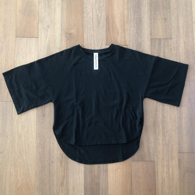 ENFOLD(エンフォルド)のnagonstans♡Tシャツ カットソー トップス　38 ブラック レディースのトップス(Tシャツ(半袖/袖なし))の商品写真