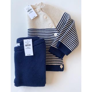 ギャップキッズ(GAP Kids)のGAPベビー　ニットセットアップ　6-12m(70cm)(ニット/セーター)