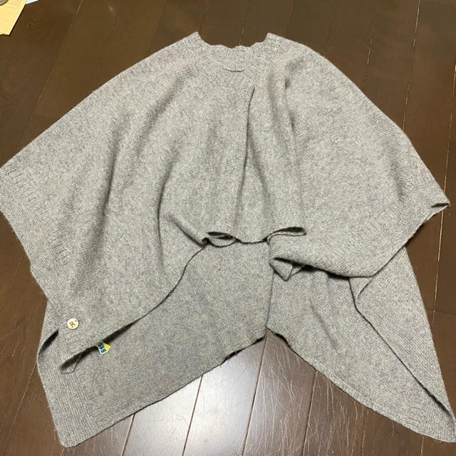 45rpm - 10/25までお値下げ★45rpm カシミア ニットポンチョ