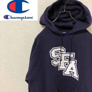 チャンピオン(Champion)の【希少】チャンピオン 90s カレッジプリント　パーカー スウェットビッグサイズ(パーカー)