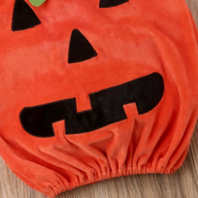 ハロウィン コスプレ 子供 パンプキン かぼちゃ  キッズ ベビー 100 妖精 エンタメ/ホビーのコスプレ(衣装一式)の商品写真